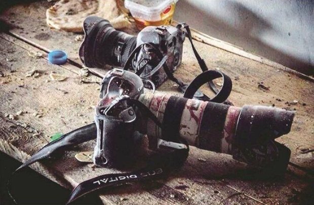 عکس/ کشته شدن 8 خبرنگار در انفجار انتحاری کابل