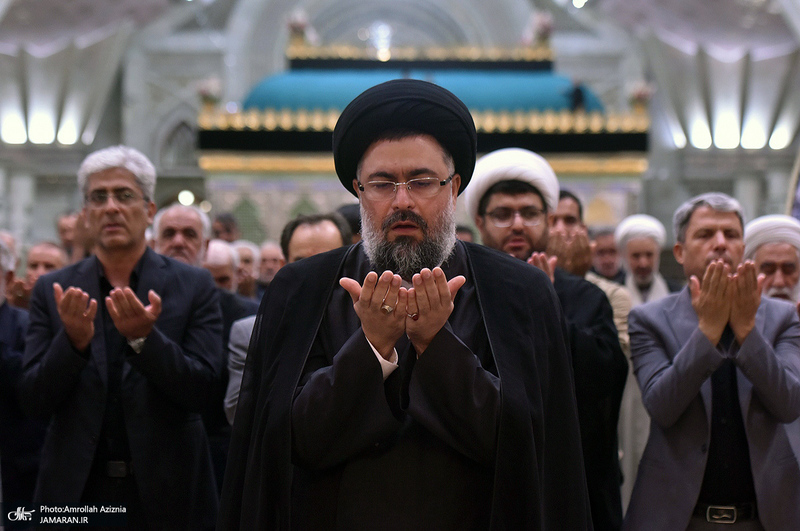 اولین شب عزاداری حضرت اباعبدالله الحسین (ع) در حرم امام خمینی
