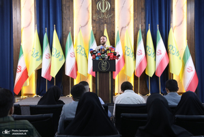 نشست خبری آموزش و سازماندهی گردان های جان فدا