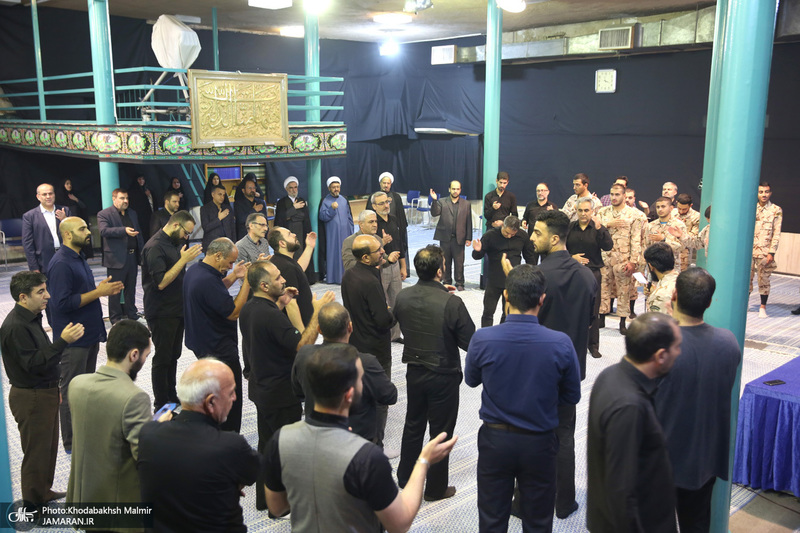مراسم عزاداری کارکنان موسسه تنظیم ونشر آثار امام خمینی (س) به مناسبت دهه اول محرم