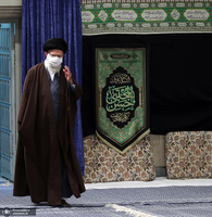 مراسم عزاداری رحلت رسول اکرم(ص) و شهادت امام حسن مجتبی(ع) با حضور رهبر معظم انقلاب