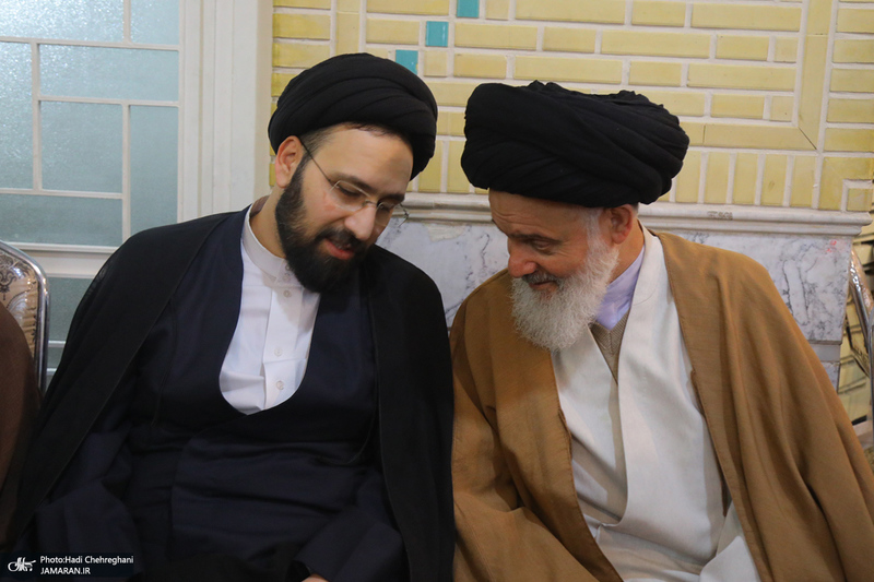 مراسم ختم مادر حجت الاسلام و المسلمین رسول جعفریان