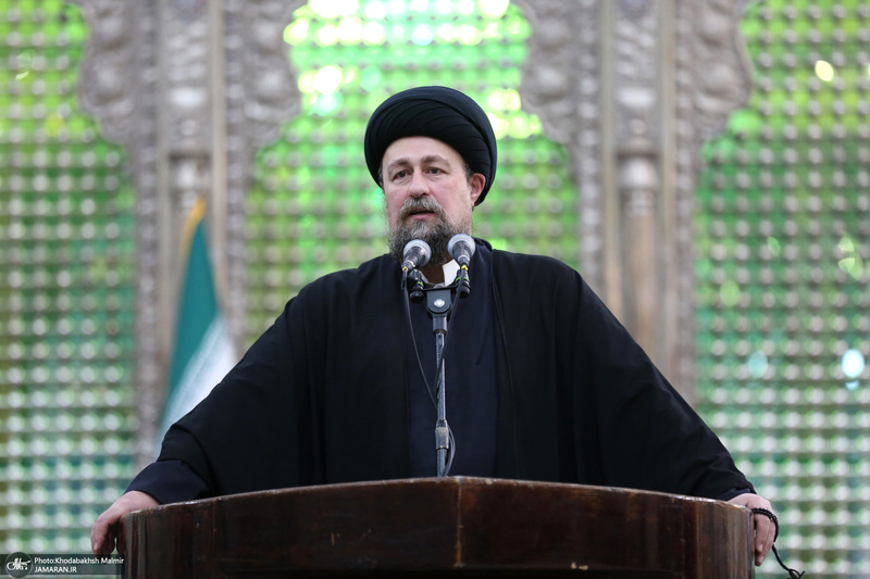 دیدار دبیرکل و کارکنان مجمع جهانی اهل بیت (ع) با سیدحسن خمینی