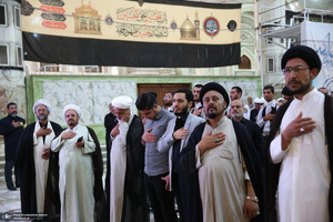 مراسم سوگواری رحلت حضرت رسول اکرم (ص)، شهادت امام حسن مجتبی (ع) و شهادت امام رضا (ع) در حرم مطهر امام خمینی (س)