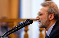 نشست خبری علی لاریجانی رییس مجلس