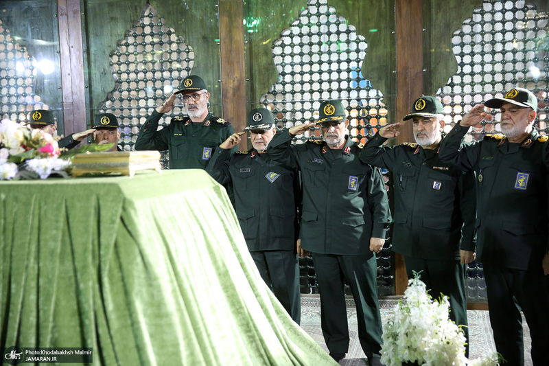 تجدید میثاق فرماندهان ارشد سپاه پاسداران انقلاب اسلامی با آرمان های امام خمینی (س)-2