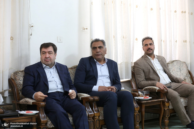 دیدار دبیر کل و جمعی از اعضای حزب همبستگی ایران اسلامی با سید حسن خمینی