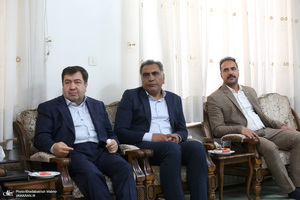 دیدار دبیر کل و جمعی از اعضای حزب همبستگی ایران اسلامی با سید حسن خمینی
