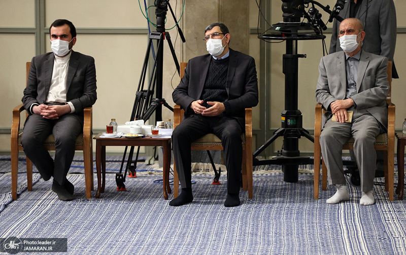 دیدار رئیس و اعضای شورای عالی انقلاب فرهنگی با رهبر معظم انقلاب