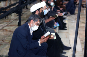 مراسم احیای شب بیست و یکم ماه رمضان در حرم مطهر امام خمینی (س)