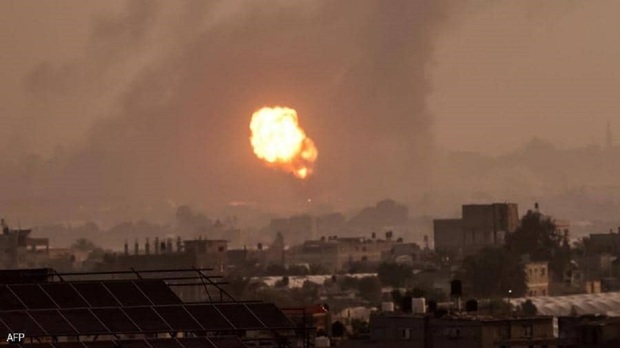 رژیم‌صهیونیستی به شمال غرب غزه حمله هوایی کرد