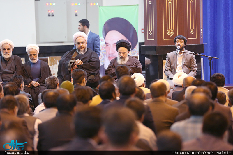 دیدار شورای هماهنگی هیات های مذهبی مهاجرین افغانستانی با سید حسن خمینی