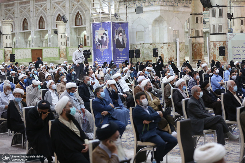 مراسم بزرگداشت حجت الاسلام و المسلمین محتشمی پور(ره) در حرم مطهر امام خمینی