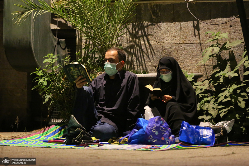 مراسم احیای شب بیست و سوم ماه رمضان در دانشگاه تهران