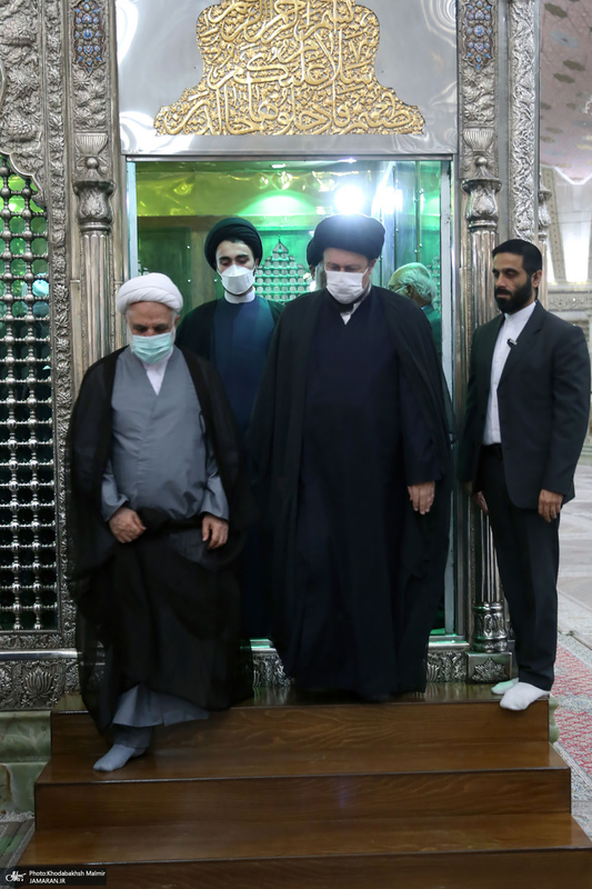 تجدید میثاق رئیس قوه قضائیه و مسئولان عالی قضایی با آرمان‌های حضرت امام خمینی (س)