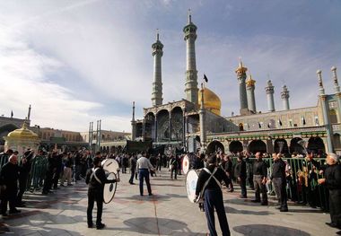 قم در سالروز شهادت امام محمدباقر(ع) به سوگ نشست