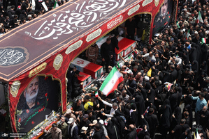 مراسم تشییع شهدای جنگ تحمیلی رژیم صهیونیستی در تهران-6