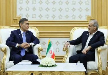 پزشکیان به دبیرکل سازمان همکاری شانگهای: تأثیرپذیری از آمریکا و عدم استقلال در تصمیم‌گیری، منجر به از دست رفتن قدرت و انسجام شانگهای و بریکس خواهد شد