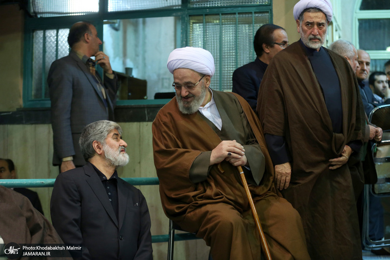 مراسم دهمین سالگرد آیت الله جمی در حسینیه جماران