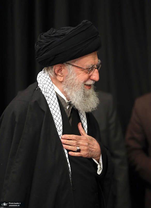 مراسم عزاداری شب شهادت حضرت فاطمه‌زهرا (س) در حسینیه امام خمینی