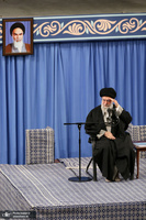 دیدار جمعی از فرماندهان و کارکنان نیروی هوایی ارتش با فرمانده معظم کل قوا