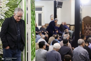 مراسم ختم مادر رسول صدرعاملى