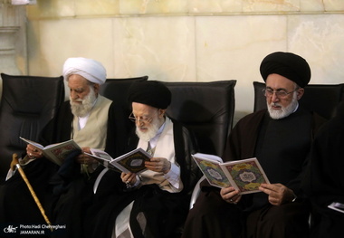 مراسم بزرگداشت آیت الله سید هاشم رسولی محلاتی(ره) در قم 