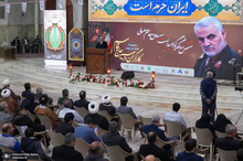 اجتماع «کارگران در مسیر حاج قاسم» در حرم امام خمینی