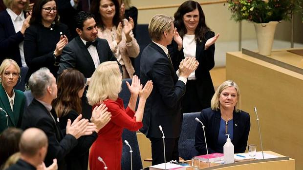 برای نخستین بار یک زن نخست وزیر سوئد شد