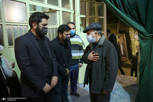 مراسم بزرگداشت مرحوم حاج عیسی جعفری و مرحوم سید احمد میریان در حسینیه جماران