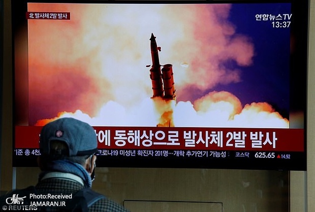 تصاویر/ حضور کیم جونگ‌ اون در رزمایش توپخانه ای