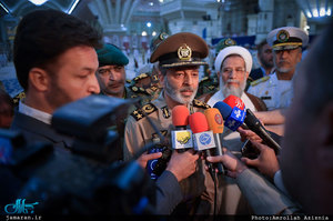 تجدید میثاق فرماندهان عالی رتبه ارتش جمهوری اسلامی ایران با آرمان حضرت امام