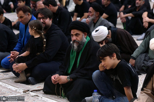 مراسم شام غریبان اباعبدالله حسین (ع) در حرم مطهر امام خمینی