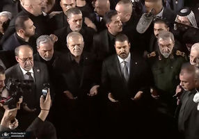 استقبال رسمی از پیکر مطهر امام شهید در عراق