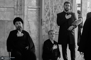 مراسم عزاداری دهه اول ماه محرم در مسجد اعظم قم