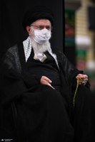 مراسم عزاداری شب عاشورای حسینی(ع) در حسینیه‌ امام خمینی(س)