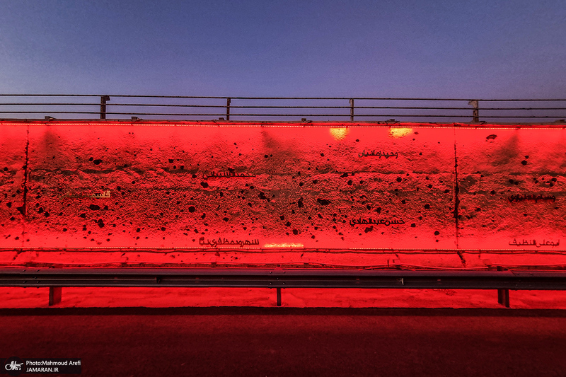 محل شهادت سردار حاج قاسم سلیمانی و ابومهدی المهندس  در فرودگاه بغداد
