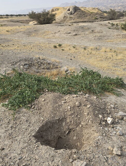 جویندگان گنجْ شهر بزرگ ساسانی را سوراخ سوراخ کرده‌اند