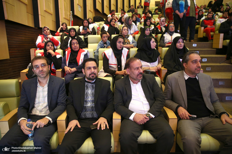 همایش جوانان هلال احمر استان مرکزی در بیت تاریخی حضرت امام