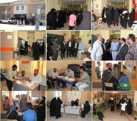 ارائه خدمات بهداشتی درمانی در منطقه محروم وزیر آباد  شیراز