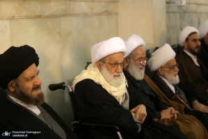 مراسم بزرگداشت سپهبد شهید حاج قاسم سلیمانی درحرم مطهر حضرت معصومه(س)