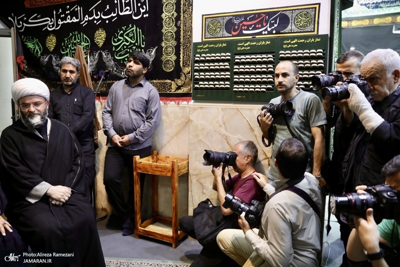 مراسم بزرگداشت رهبر شهید با حضور اصحاب رسانه