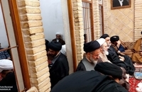 مراسم بزرگداشت مرحوم آیت الله رحمت در بیت امام خمینی در نجف (7)