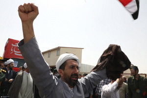 جمعه خشم و نصر و تشییع پنج شهید حمله رژیم صهیونیستی در قم