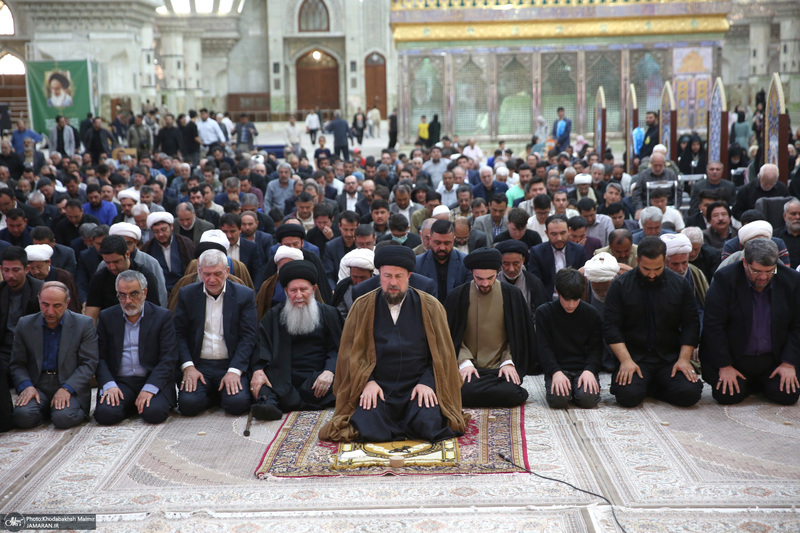 مراسم تحویل سال نو در حرم مطهر امام خمینی (س)