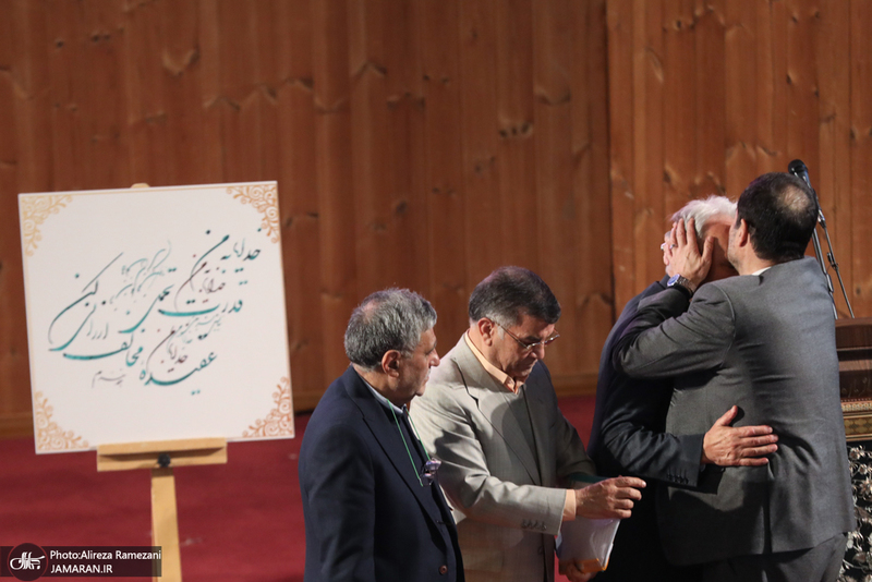 مراسم نکوداشت احمد خرم