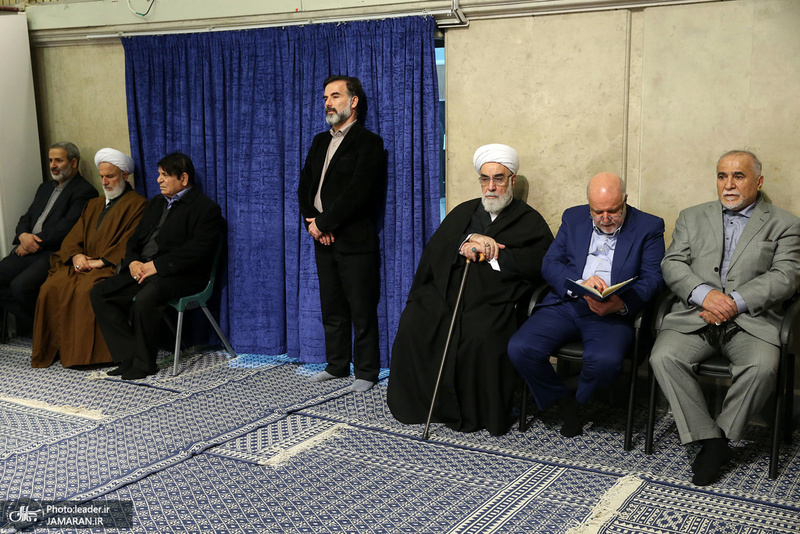 مراسم ترحیم و بزرگداشت آیت‌الله هاشمی شاهرودی(ره) با حضور رهبر معظم انقلاب