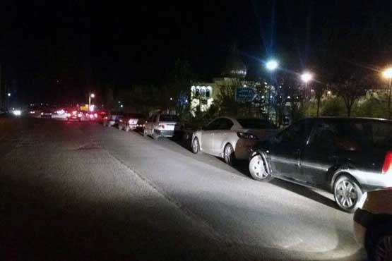 مردم دماوند در پی زمین لرزه به خیابان ها آمدند +عکس
