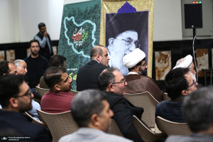 دیدار مدیران و کارکنان نهاد کتابخانه‌های عمومی کشور با سید حسن خمینی