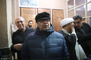 مراسم سالگرد رحلت آیت‌الله سید محمد موسوی بجنوردی در حسینیه جماران  -2